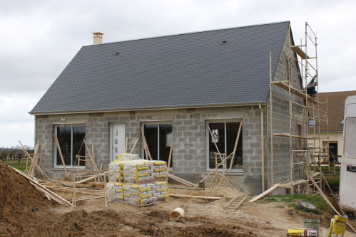 Ravalement de façade, enduit à Saint-Denis-sur-Loire