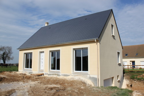 Ravalement de façade, enduit à Chissay-en-Touraine