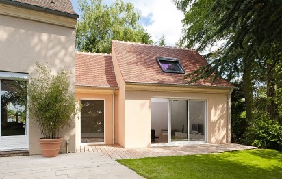 Extension de maison à Fontaine-Raoul